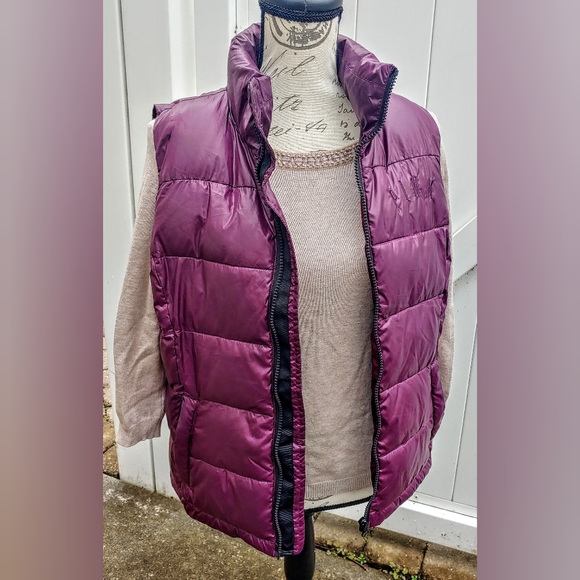 PINK Victoria's Secret Jackets & Blazers - ✨Travel Ready! Lightweight, Warm✨ Victoria's Secret PINK Burgundy Puffy Vest S
